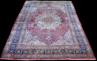 Lot 668 - A Dorokhsh carpet, the central foliate...