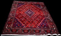 Lot 682 - A Joshagan carpet, the diamond-shaped...