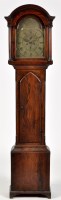 Lot 716 - Joseph Gibson, Ecclefechan: an oak longcase...