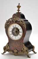 Lot 722 - Brevete: a French mantel clock, the enamelled...