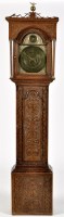 Lot 737 - Thomas Smoult, South Shields: a carved oak...