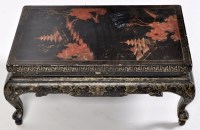 Lot 785 - An early 20th Century Chinese black lacquer...