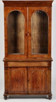 Lot 819 - An early 19th Century mahogany cabinet, the...