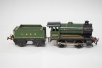 Lot 1534 - Hornby 0-gauge 0-4-0 clockwork locomotive Type...