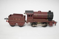 Lot 1535 - Hornby 0-gauge 0-4-0 clockwork locomotive Type...
