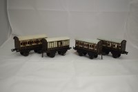 Lot 1564 - Bing 0-gauge coaches, to include: L & NWR...