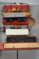 Lot 1585 - Hornby 0-gauge bogie rolling stock, to include:...