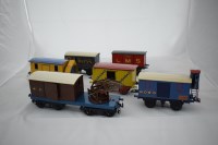 Lot 1586 - Hornby 0-gauge rolling stock, to include:...