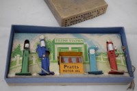 Lot 1655 - A Dinky toys petrol pump No. 49, boxed.