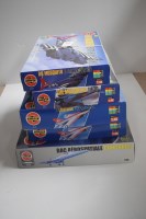 Lot 1670 - Airfix model constructor kits: four 1:48 scale...