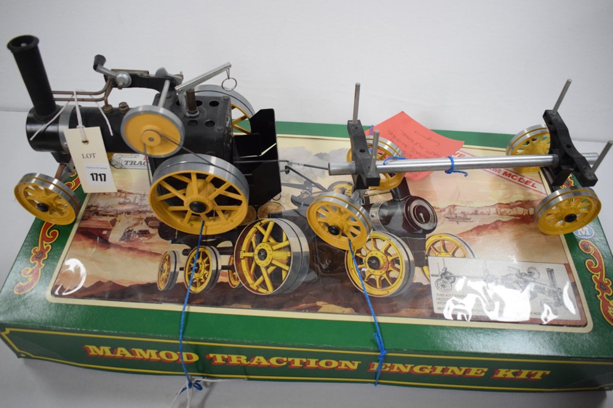 Lot 1717 A Mamod Traction Engine Kit With Yellow lot-1717-a-mamod-traction-engine-kit-with-yellow
