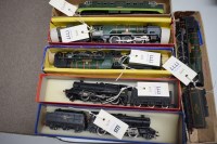 Lot 1777 - Hornby 00-gauge locomotives and tenders, to...