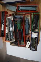 Lot 1795 - Hornby and other locomotives, some with tenders.