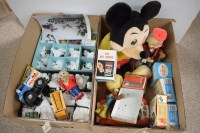 Lot 1797 - Toys, to include: cold painted Britains farm...