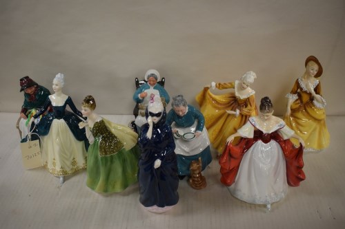 Lot 271 - Royal Doulton figurines, comprising: Regal...