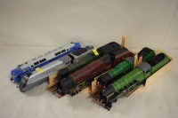 Lot 291 - 00-gauge locomotives and tenders, by Hornby,...