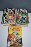 Lot 1013 - Alpha Flight: 1-14 and sundry subsequent...