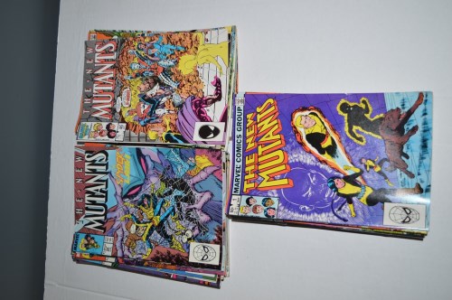 Lot 1014 - The New Mutants: 1,2,3,4 and sundry subsequent...