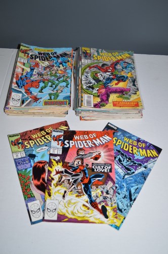 Lot 1025 - Web of Spider-Man, sundry issues.