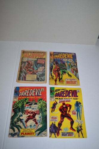 Lot 1045 - Daredevil: 27, 28 and 34; together with a...