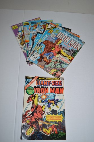 Lot 1059 - Daredevil King-Size Annual no. 4; Iron Man...