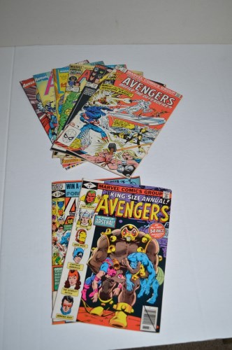 Lot 1068 - The Avengers King-Size Annual: 9, 10, 11, 12,...