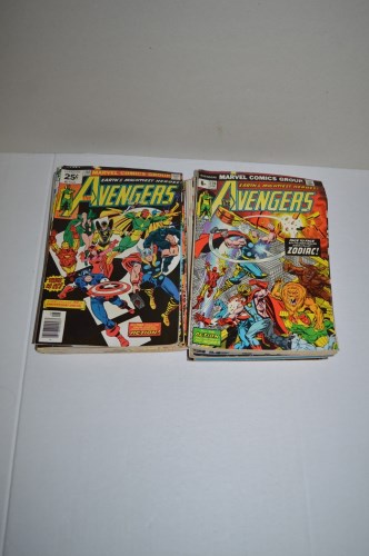 Lot 1072 - The Avengers, sundry issues between 103 and...