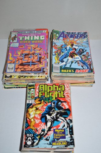 Lot 1074 - Marvel Comics, various titles, mostly late...