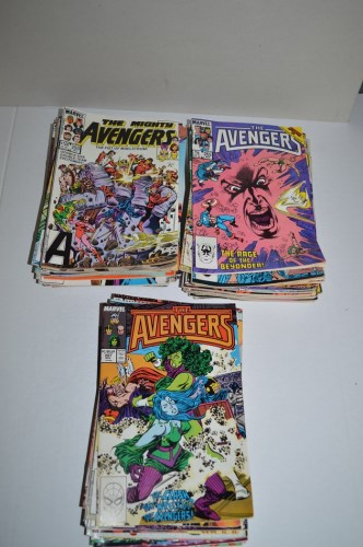 Lot 1075 - The Avengers, sundry issues between 201 and 345.