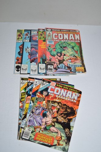 Lot 1081 - Conan The Barbarian King-Size Annual: 2-9...