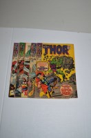 Lot 1092 - The Mighty Thor: 142, 144, 145, 150 and 151.