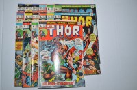 Lot 1095 - The Mighty Thor, sundry issues between 210 and...