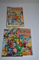 Lot 1112 - Daredevil Giant Size, no.1; Avengers...