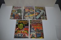 Lot 1174 - Fantastic Four: 47, 48, 49, 50 and 58...