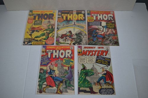 Lot 1175 - Journey Into Mystery Featuring Thor: 96, 106,...