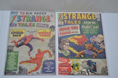 Lot 1180 - Strange Tales no.126 and Strange Tales Annual...