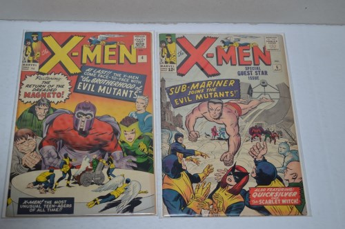 Lot 1185 - X-Men: 4 and 6.