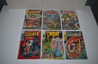 Lot 1189 - The Sub-Mariner: 15, 16 and 19; Daredevil: 30;...
