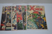 Lot 1228 - X-Men: 21, 23, 24, 27, 33 and 37.
