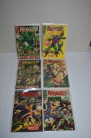 Lot 1231 - The Avengers: 32, 34, 40, 41, 45 and 52.
