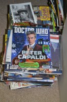 Lot 1294 - a large quantity of Dr. Who-related comics and...