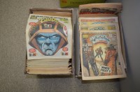 Lot 1299 - A large quantity of early 2000AD comics: a...