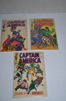 Lot 1320 - Captain America: 104, 110 and 111.