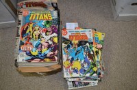 Lot 1356 - The New Teen Titans no.1 and sundry subsequent...