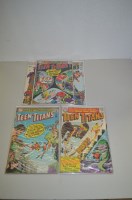 Lot 1416 - Teen Titans (first series): 1, 2, 7, 9 and 16.