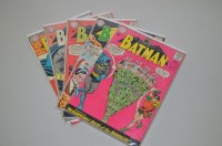 Lot 1437 - Batman: 171, 173, 174, 177 and 181.