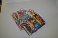 Lot 1439 - Batman: 188, 191, 193 (G 37), 195, 196, 197,...