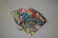 Lot 1440 - Batman: 196, 199, 200, 201, 232, and 234.