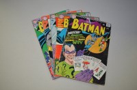 Lot 1552 - Batman: 177, 178, 179, 180 and 181.