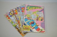 Lot 1578 - Superman: 149, 154, 156, 157, 158, 159, and 196.